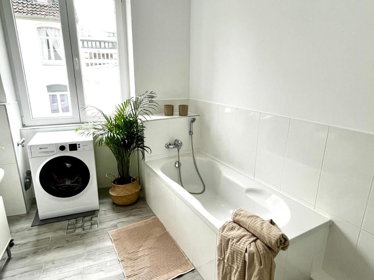 Design Apartment - Parking - Kingsize-Bett - 2X Bad - Zentrum Hannover Dış mekan fotoğraf