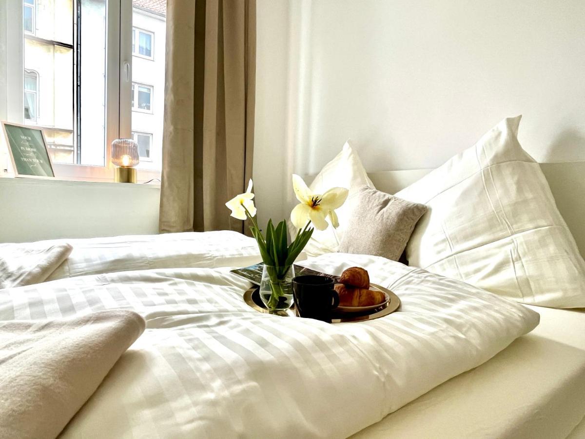 Design Apartment - Parking - Kingsize-Bett - 2X Bad - Zentrum Hannover Dış mekan fotoğraf